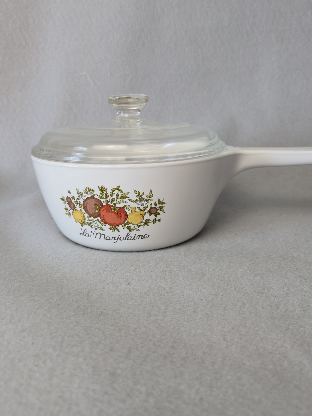 Vintage Corning Ware Spice of Life La Marjolaine 1.5 Pt Saucepan P-82-B Lid